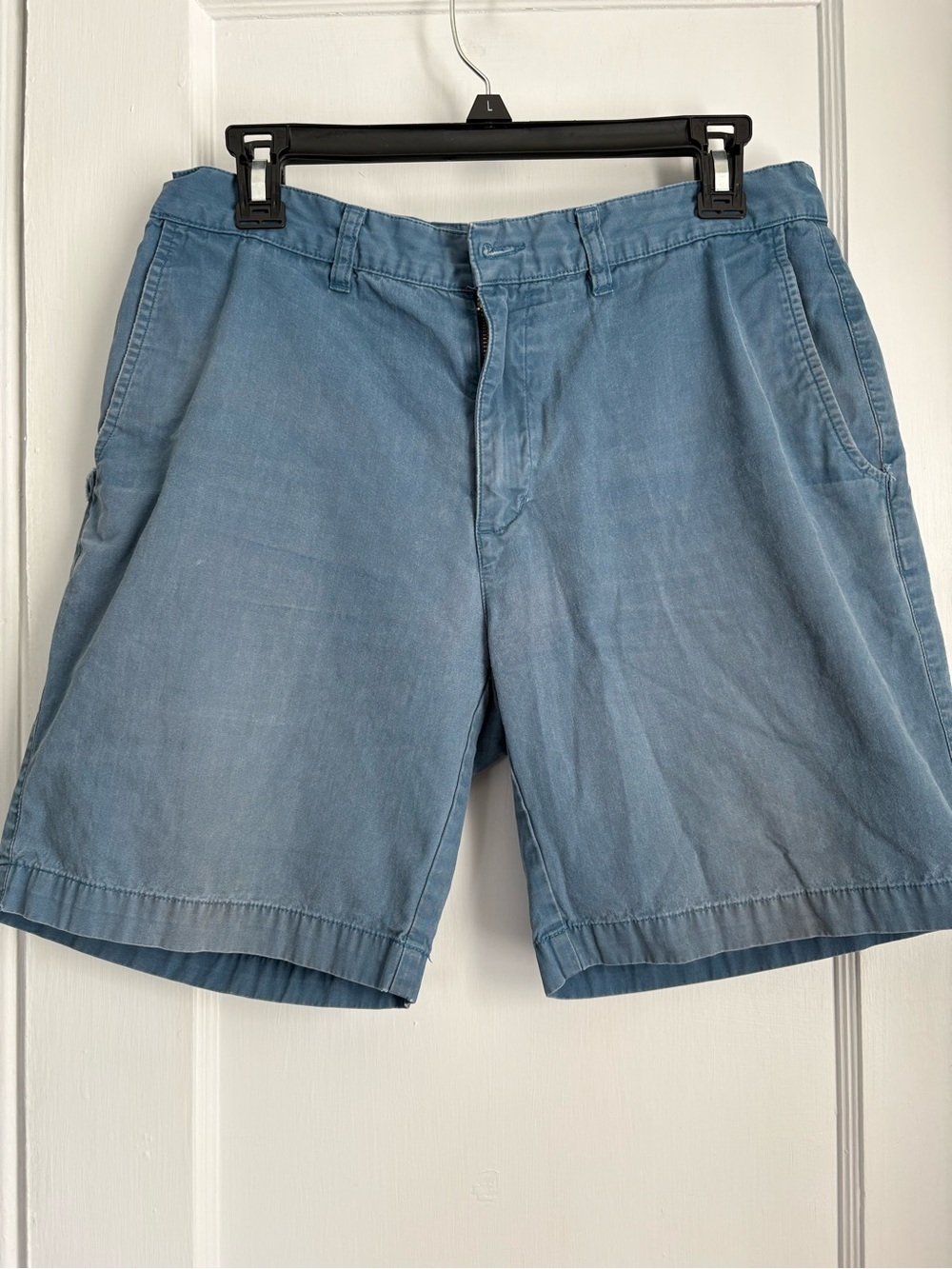 Patagonia Men’s Blue Chino Shorts Lightweight Flat Front Summer Shorts    Sz: 31
